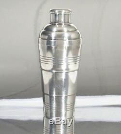 Vintage French Silver Plated Cocktail Shaker