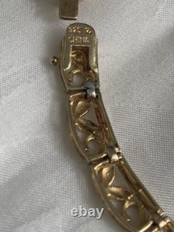 Vintage Gold Plated Silver Collar Necklace Jewellery