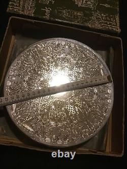 Vintage Harrods Barker Ellis Silver Plated Table Mats In Original Box