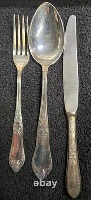 Vintage Hefra MET-60 Polish 24 Silverplate Flatware Set Original Box Provenance