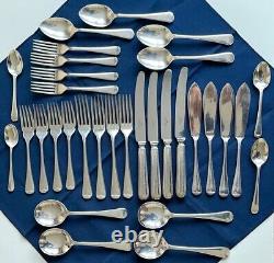 Vintage Hiram Wild EPNS A1 Sheffield Silver Plated Cutlery Set Of 4/32 Peaces