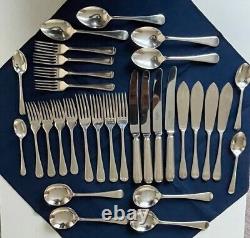 Vintage Hiram Wild EPNS A1 Sheffield Silver Plated Cutlery Set Of 4/32 Peaces