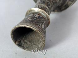 Vintage Hookah Silver Plated Bronze Kashmir India Good Condition. C028