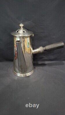 Vintage Large French Christofle Silver Plate Hotel Chocolate Pot, 11 tall