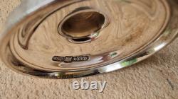 Vintage Large Silver Plate and Gilt Chalice Goblet Corbell & Company 1946-51
