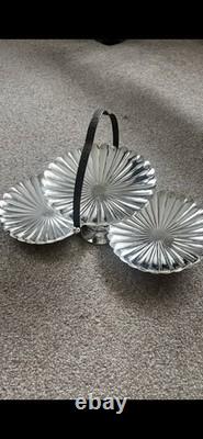 Vintage Mid Century Decorative English Silver Plated