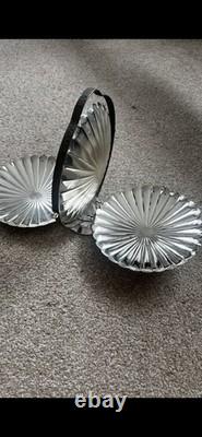 Vintage Mid Century Decorative English Silver Plated