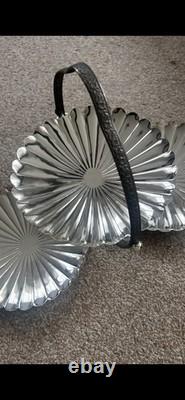 Vintage Mid Century Decorative English Silver Plated