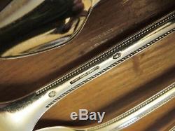 Vintage Mid Century Modern Danish Silver Plate Frigast Farina Cutlery Set #2