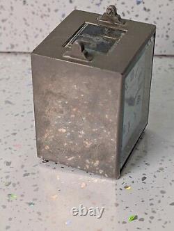 Vintage Miniature Silver Plate Carriage Clock Spares Only Williams & Co London