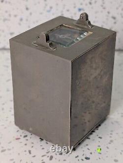 Vintage Miniature Silver Plate Carriage Clock Spares Only Williams & Co London