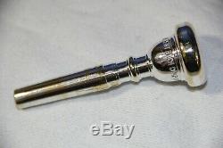 Vintage Mt Vernon Bach 11Dw Wide Rim Trumpet Mouthpiece. Original silver