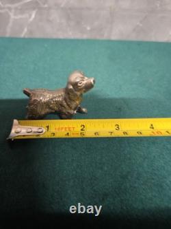 Vintage Old Antique Silver Plated decorative display Dog Breeds
