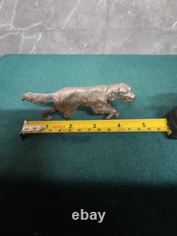 Vintage Old Antique Silver Plated decorative display Dog Breeds