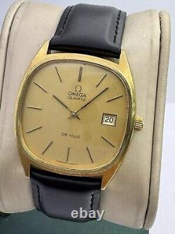 Vintage Omega De Ville Gold Plated Men's Watch top condition