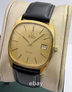 Vintage Omega De Ville Gold Plated Men's Watch top condition
