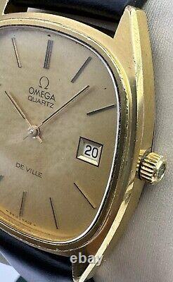 Vintage Omega De Ville Gold Plated Men's Watch top condition