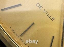 Vintage Omega De Ville Gold Plated Men's Watch top condition