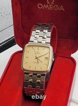 Vintage Omega Seamaster Quartz Watch Original Box And Papers