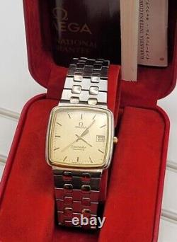 Vintage Omega Seamaster Quartz Watch Original Box And Papers