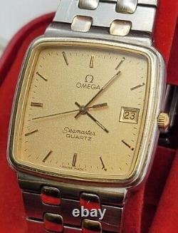 Vintage Omega Seamaster Quartz Watch Original Box And Papers