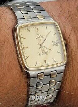 Vintage Omega Seamaster Quartz Watch Original Box And Papers