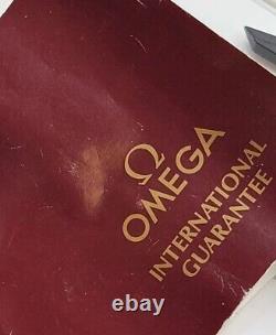 Vintage Omega Seamaster Quartz Watch Original Box And Papers