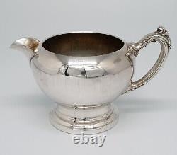 Vintage Oneida Silver Plated Holloware Tea / Coffee Set Made in U. S. A With Tray