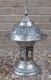 Vintage Ottoman/Turkish Revival Large Hammered Silver Incense Burner Centerpiece