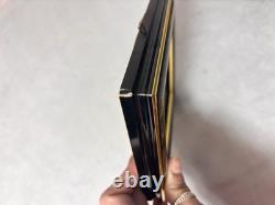 Vintage Picture artistic silver plate 999% Italy Italian Town