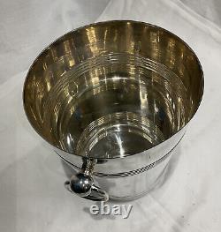 Vintage Produx France Silver Plate Champagne Ice Bucket Bar Cooler White Wine