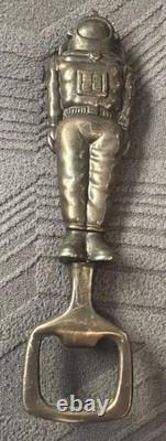 Vintage RARE International Silver Company Rocket Astronaut Bar Set NASA