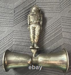 Vintage RARE International Silver Company Rocket Astronaut Bar Set NASA