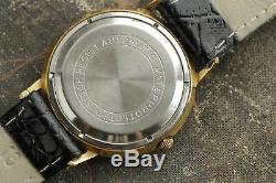 Vintage Rare Soviet Watch Poljot Kosmos AU 20 gold-plated 1MCHZ / ORIGINAL