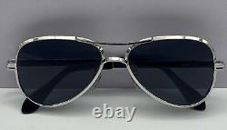 Vintage Rhodium Sunglasses-Made In Germany-withNew Berko's Designs CUSTOM Lenses