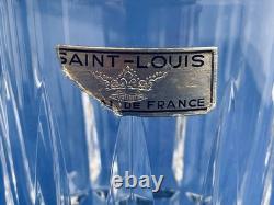 Vintage Saint Louis Cocktail Shaker Manhattan Silver Plate & Crystal