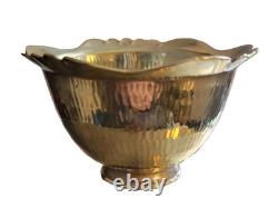 Vintage Scalloped Silver Creamer & Sugar Bowl James Deakin 1871-1930