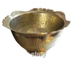 Vintage Scalloped Silver Creamer & Sugar Bowl James Deakin 1871-1930