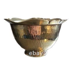 Vintage Scalloped Silver Creamer & Sugar Bowl James Deakin 1871-1930