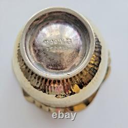 Vintage Scalloped Silver Creamer & Sugar Bowl James Deakin 1871-1930