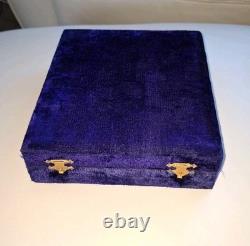 Vintage Set of Six Silver Plated Goblets in Original Box EPNS