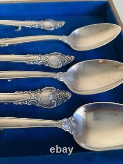 Vintage Set of Soviet Silver Plated Melhior Soviet Forks and Spoons of the USSR