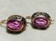Vintage Silver Earrings 875? USSR? Jewelry Filigree Gold Plating L206