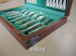 Vintage Silver Plate Community Patrician Cutlery Set for 6 people with Canteen