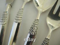 Vintage Silver Plate Danish Frigast Cheri Cherie 12 person cutlery set 60 pieces
