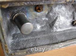 Vintage, Silver-Plated Bronzed Spelter Pointer Hunting Dog Table Lighter