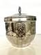 Vintage Silver Plated Lion Head Ice Bucket With Lid