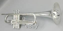 Vintage Silver Plated Schilke B2 Professional Trumpet with Original Schilke Case