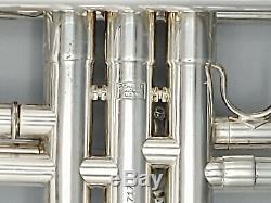 Vintage Silver Plated Schilke B2 Professional Trumpet with Original Schilke Case