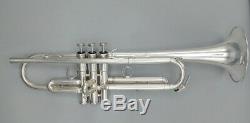 Vintage Silver Plated Schilke B2 Professional Trumpet with Original Schilke Case